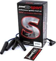 Powertec Zündkabel Powertec Daewoo Lanos Lancia Delta Alfa Romeo 155 87-01 Rot