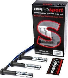 Καλώδια Ανάφλεξης Powertec Powertec Mercedes-benz C E G S Sl 280 320 92-00 Μπλε
