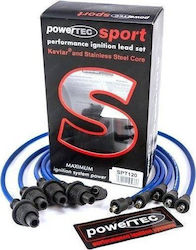 Запалителни кабели Powertec Powertec Citroen Bx Peugeot 205 309 405 1.6 1.9л 83-94 червени