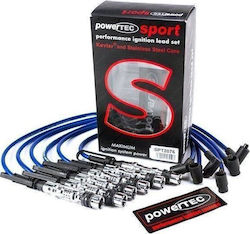 Καλώδια Ανάφλεξης Powertec Powertec Vw Bora Golf Sharan 2.8 V6 99-10 Μπλε