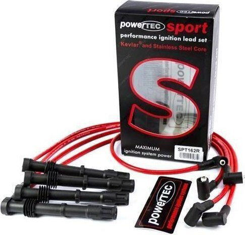 Καλώδια Ανάφλεξης Powertec Powertec Seat Ibiza Toledo Vw Golf Jetta Vento 85-02 Μπλε