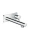 Hansgrohe Built-in Faucet Mixer for for Bathroom Sink Silver