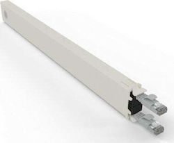 Patchbox U/FTP (STP) Cat.6a Καλώδιο Ethernet 0.8m Γκρι