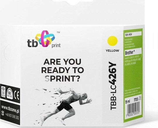 TB Print Συμβατό Μελάνι Εκτυπωτή InkJet Brother LC426Y MFC-J4540DW Κίτρινο 1τμχ