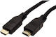 Value Angle Cable HDMI male - HDMI male 15m Μαύρο