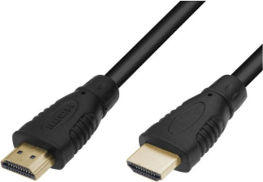 M-Cab HDMI 2.0 Premium High Speed 4K 60Hz HDR Cable HDMI male - HDMI male 2m Μαύρο