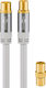 Goobay Cable Coaxial female / Coaxial male - Coaxial female / Coaxial male 3m (70318) 1pcs