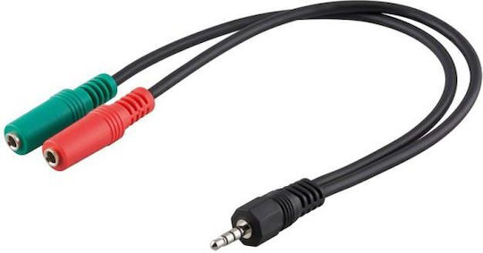 Manhattan Cable Microphone 0.15m (352024) 1pcs