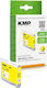 KMP Συμβατό Μελάνι Εκτυπωτή InkJet Brother LC-970Y 300 Σελίδων 10ml Κίτρινο 1τμχ