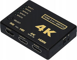 Pawonik Switch 5x HDMI Splitter Ultra HD 4K