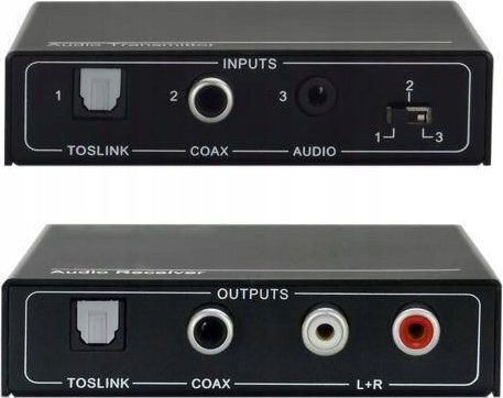 AV Signal Transmission System Vivolink Vivolink Vlexta170 AV Extension Transmitter Receiver AV Black