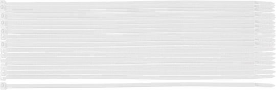 Neo Δεματικά Καλωδίων Πλαστικά 150mmx3.6mm σε Λευκό χρώμα (100τμχ)