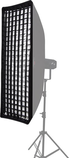 Softbox cu Grilă Aurora 40x120cm