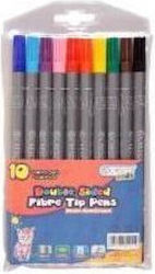 Cresco Doppelseitige Marker 10 Farben