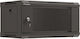 Lanberg Wandmontiert Rack-Schrank 4U Schwarz