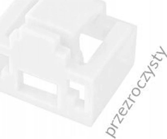 RJ45 Buchsenblocker Alantec Unbefugte Verbindung Transparent Packung mit 24 Stück + Alantec Schlüssel