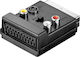 Adapter Av Goobay Scart Scart + Composite Black Jab-856731