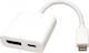 Προσαρμογέας Av Roline Roline Display Adapter Usb Τύπου C Displayport V1.2 + Pd