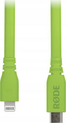 Rode Sc19 Regular la Cablu Lightning Verde 1.5m