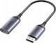 Προσαρμογέας Av Unitek Displayport Hdmi Γκρι V1611a01