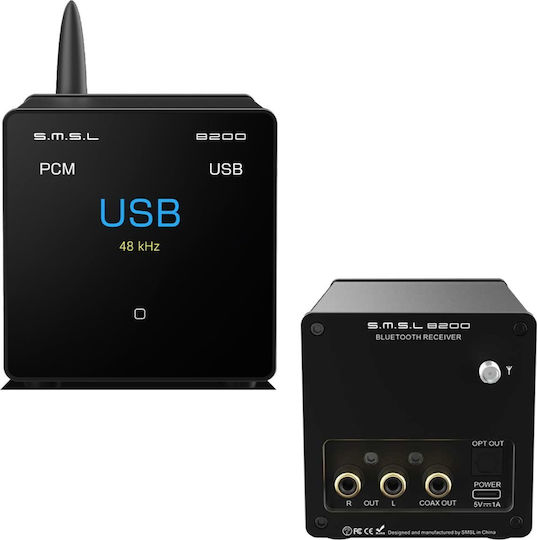 Receptor Audio Bluetooth Smsl B200 DAC Preamplificator