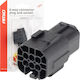Waterproof Electrical Connector Set 6 Pin 2.2mm Amio-04349