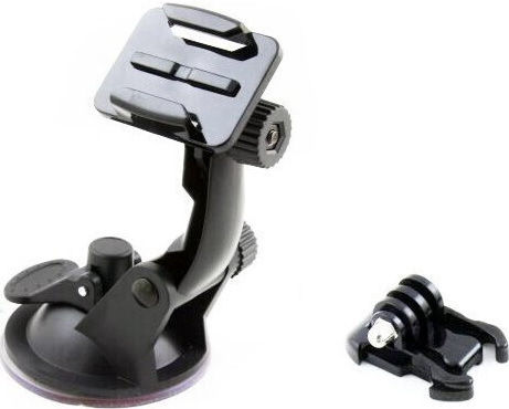Xrec Suction Cup Mount + Quick Release for Gopro Hero 5 4 3+ 3 2 + Sjcam