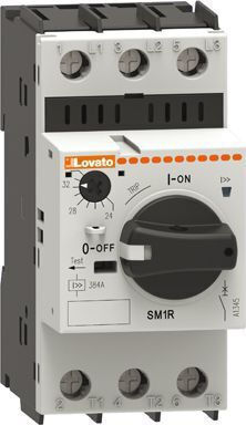 Lovato Electric Τριπολικός Διακόπτης Ράγας 400V 6A
