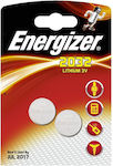 Energizer Μπαταρίες Λιθίου Ρολογιών CR2032 3V 2τμχ