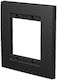 Caymon Switch Frame in Black Color
