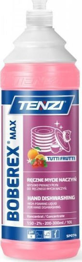 Tenzi Liquid Hand Dishwashing Boberex Max Tutti Frutti 1l