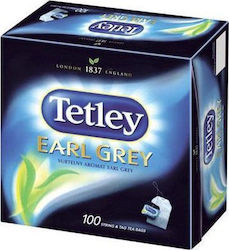 Tetley Ърл Грей Интензивен Чай Висяща Опаковка 100 Броя Tetley Ърл Грей Интензивен Чай Висяща Опаковка 100 Броя