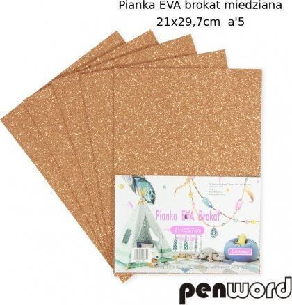 Penword Foam Material Eva Copper Glitter 21x29 7 A5 Penword