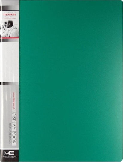 Titanium Offer Folder A4/80 Titanum Green 700g To80gr