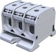Simet Stb 50-3x Σύνδεσμος Ράγας Σπείρωμα Al Cu 87330 Simblock Γκρι