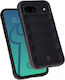 Bizon Tur Back Cover Σιλικόνης / Tempered Glass 2mm Μαύρο (Google Pixel 8a)