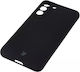Bizon Husă Silicon Back Cover Din Silicon Tempered Glass Cu Curea Neagră Galaxy S22+ 5G