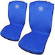 Front Seat Covers BMW Set of 2 Universal Polyester Terry Takeposition Blue 214-3243-9000-10