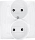 Kontakt-Simon Power Socket Beige 1pcs