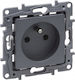 Legrand Niloe Power Socket Gray 1pcs