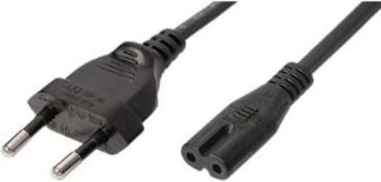 InLine Euro / IEC C7 - Euro / IEC C7 Cablu 1.8m Negru