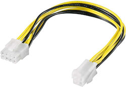 PremiumCord - Cablu 0.24m Galben