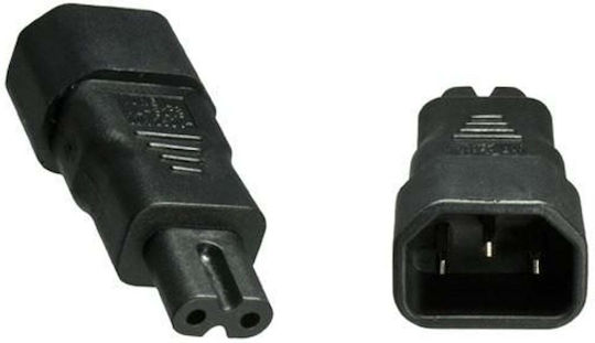 Microconnect IEC C14 / IEC C7 - IEC C14 / IEC C7 Cable Black (PE147AD)
