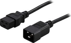 Powerwalker IEC C20 - IEC C20 Кабел 1.8м Powerwalker IEC C20 - IEC C20 Кабел 1.8м