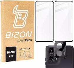 Bizon Προστασία Κάμερας Tempered Glass Διάφανο για το Motorola Moto G04, Moto G24