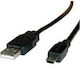 Καλώδιο Usb Roline Usb-a Miniusb 0.8 M Μαύρο 11.02.8708
