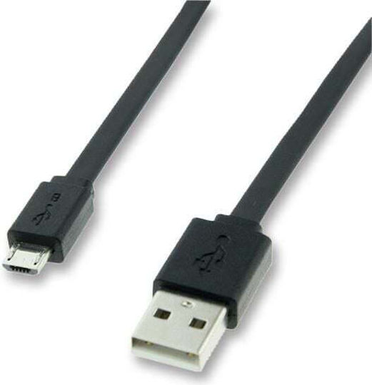 Cablu Roline USB-A 1m Negru 11.02.8760