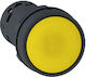 Schneider Electric On-Off switch Pushbutton Yellow 1pcs