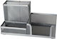 Metallisch Stifthalter in Silber Farbe 1Stück mit Breite 20cm