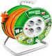 Volteo Extension Reel Cord 20m Orange